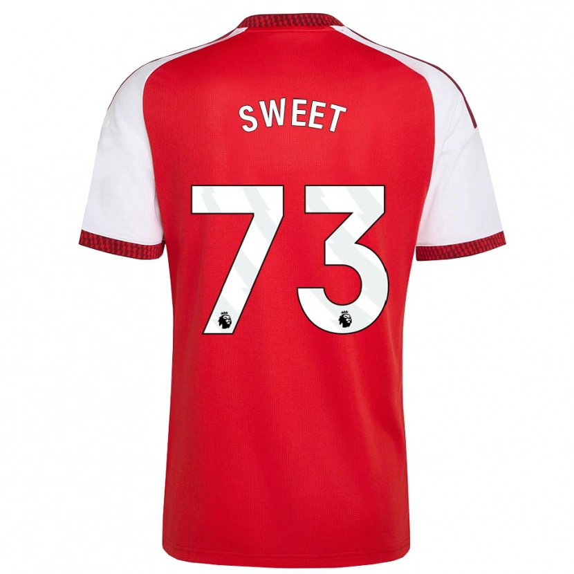 Danxen Pánské James Sweet #73 Červená Bílá Černá Domů Hráčské Dresy 2026/27 Dres