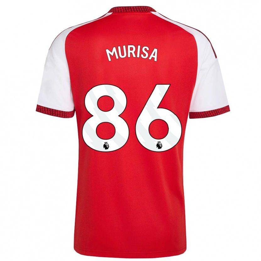 Danxen Pánské Teshaun Murisa #86 Červená Bílá Černá Domů Hráčské Dresy 2026/27 Dres