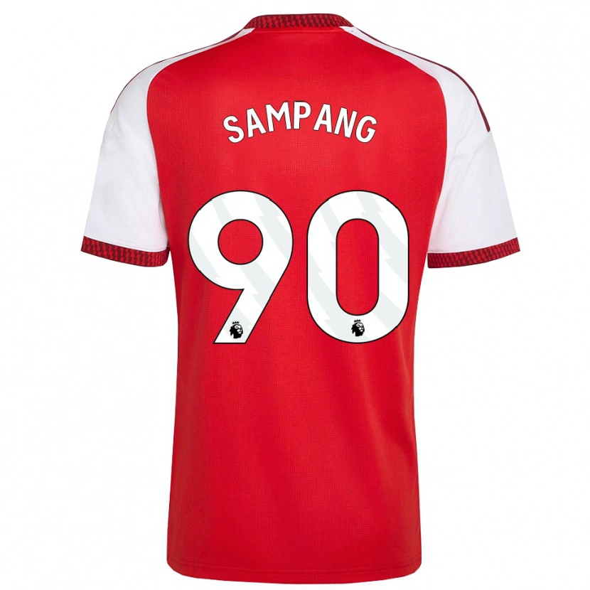 Danxen Pánské Saurap Sampang #90 Červená Bílá Černá Domů Hráčské Dresy 2026/27 Dres