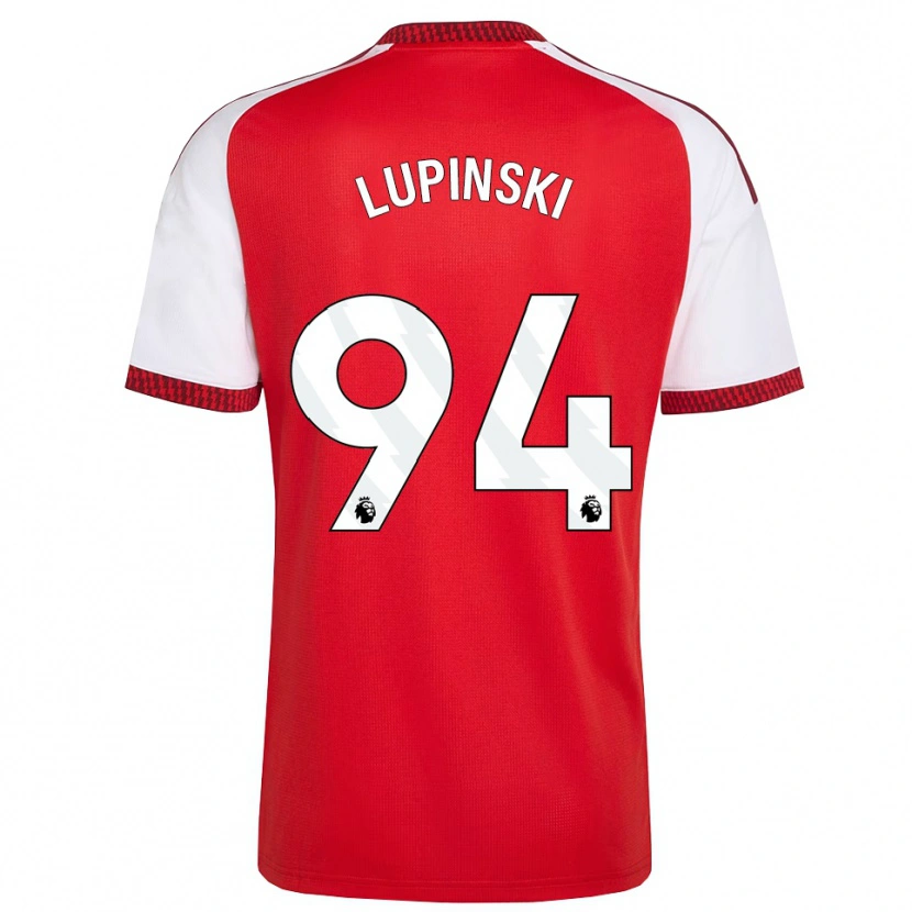 Danxen Pánské Remi Lupinski #94 Červená Bílá Černá Domů Hráčské Dresy 2026/27 Dres