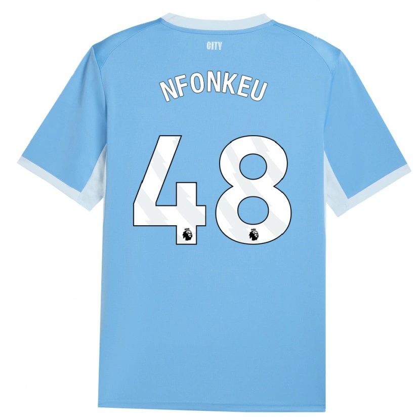 Danxen Pánské Brooklyn Nfonkeu #48 Světle Nebesky Modrá Bílá Domů Hráčské Dresy 2026/27 Dres