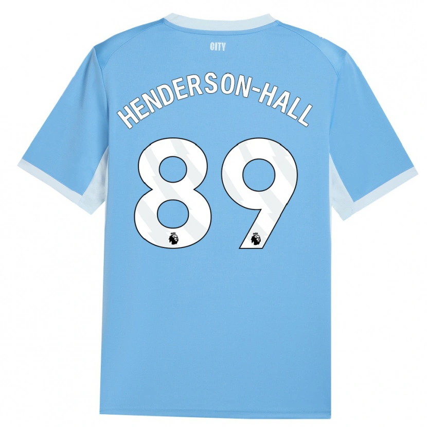 Danxen Pánské Matty Henderson-Hall #89 Světle Nebesky Modrá Bílá Domů Hráčské Dresy 2026/27 Dres