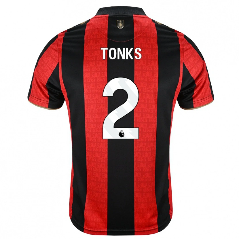 Danxen Pánské Finn Tonks #2 Zlatavě Rudá Červená Černá Domů Hráčské Dresy 2026/27 Dres