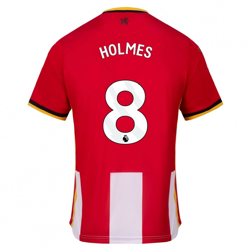 Danxen Pánské Mollie Holmes #8 Žlutá Černá Červená Domů Hráčské Dresy 2026/27 Dres
