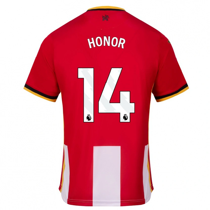 Danxen Pánské Otis Honor #14 Žlutá Černá Červená Domů Hráčské Dresy 2026/27 Dres