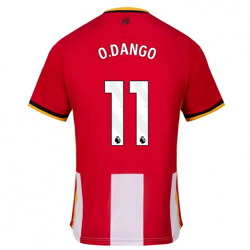 Danxen Pánské Dango Ouattara #11 Žlutá Černá Červená Domů Hráčské Dresy 2026/27 Dres