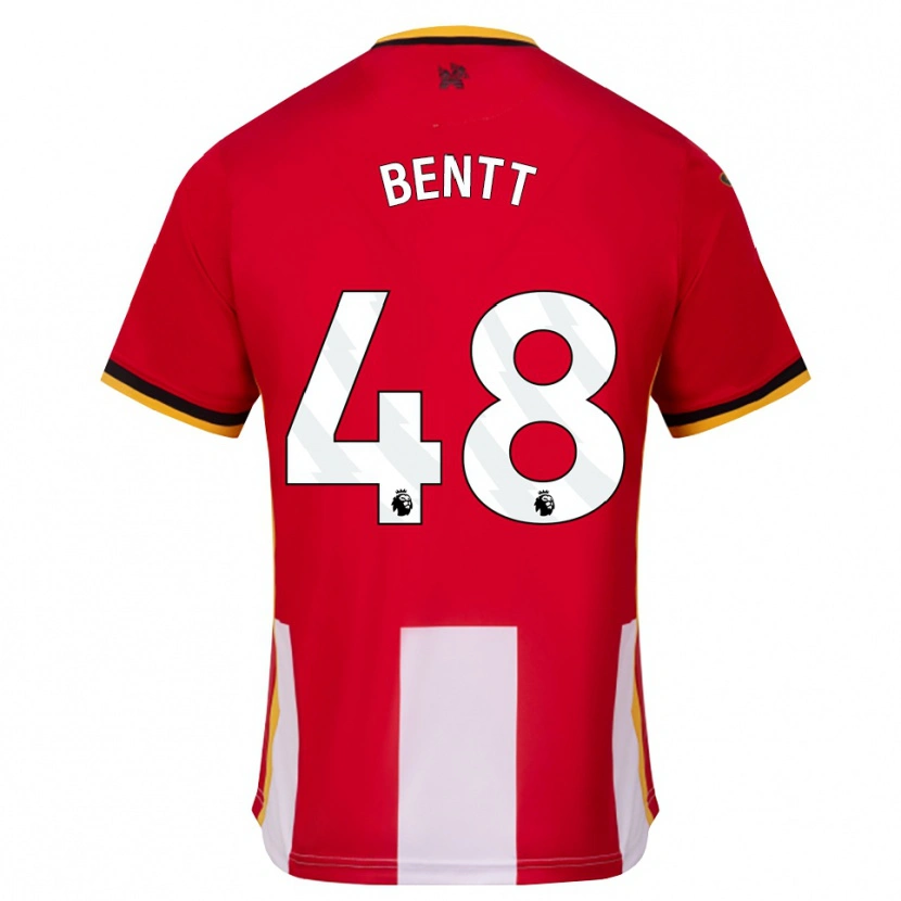 Danxen Pánské Luka Bentt #48 Žlutá Černá Červená Domů Hráčské Dresy 2026/27 Dres