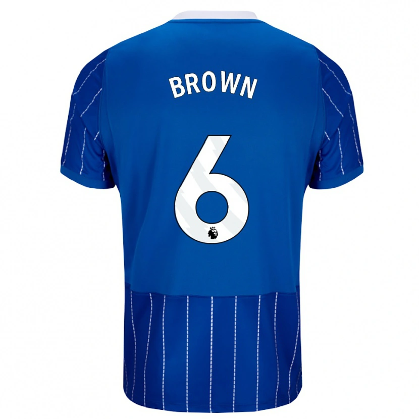 Danxen Pánské Harrison Brown #6 Středně Modrá Bílá Domů Hráčské Dresy 2026/27 Dres