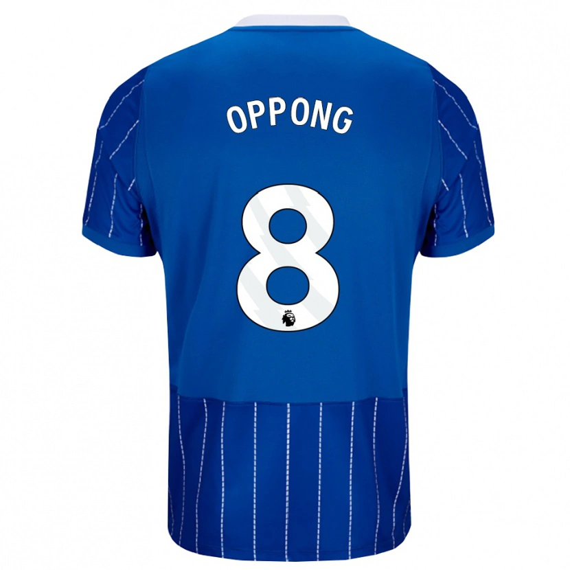 Danxen Pánské Raffaele Oppong #8 Středně Modrá Bílá Domů Hráčské Dresy 2026/27 Dres