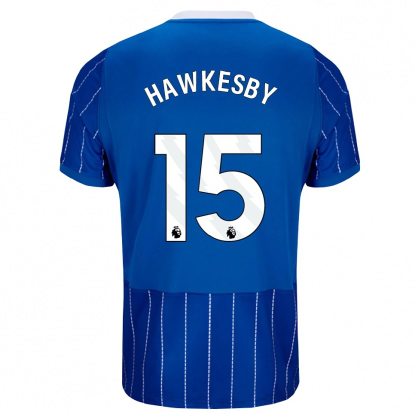 Danxen Pánské Mackenzie Hawkesby #15 Středně Modrá Bílá Domů Hráčské Dresy 2026/27 Dres