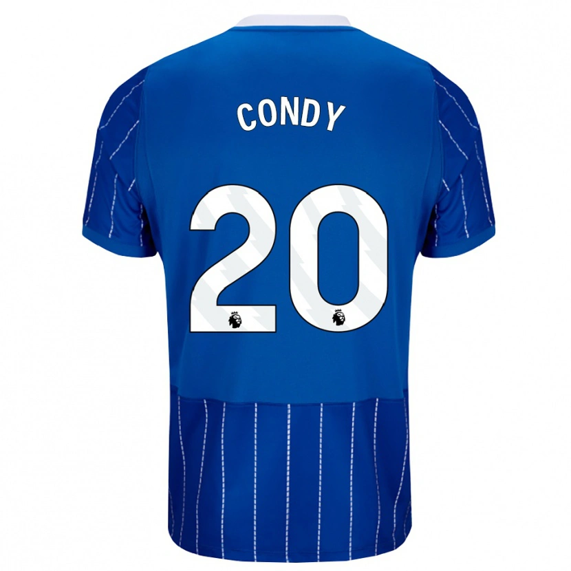 Danxen Pánské Chris Condy #20 Středně Modrá Bílá Domů Hráčské Dresy 2026/27 Dres