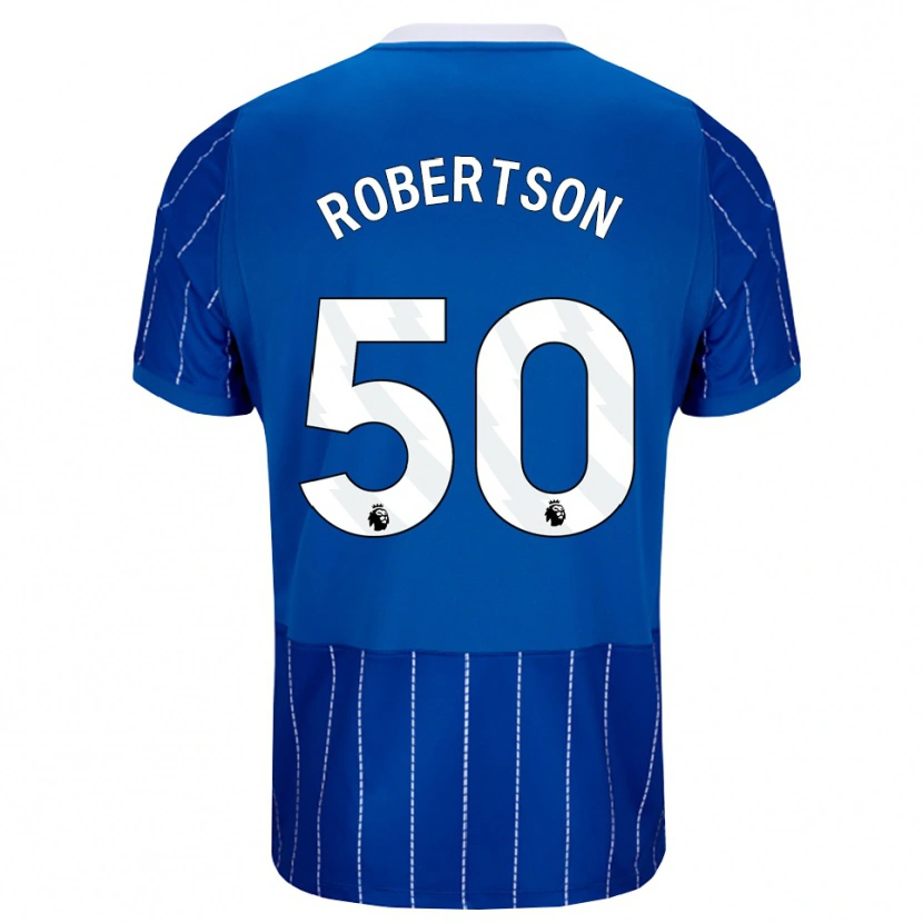 Danxen Pánské Josh Robertson #50 Středně Modrá Bílá Domů Hráčské Dresy 2026/27 Dres