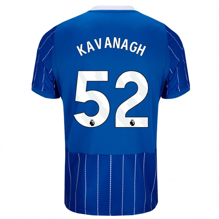Danxen Pánské Leigh Kavanagh #52 Středně Modrá Bílá Domů Hráčské Dresy 2026/27 Dres