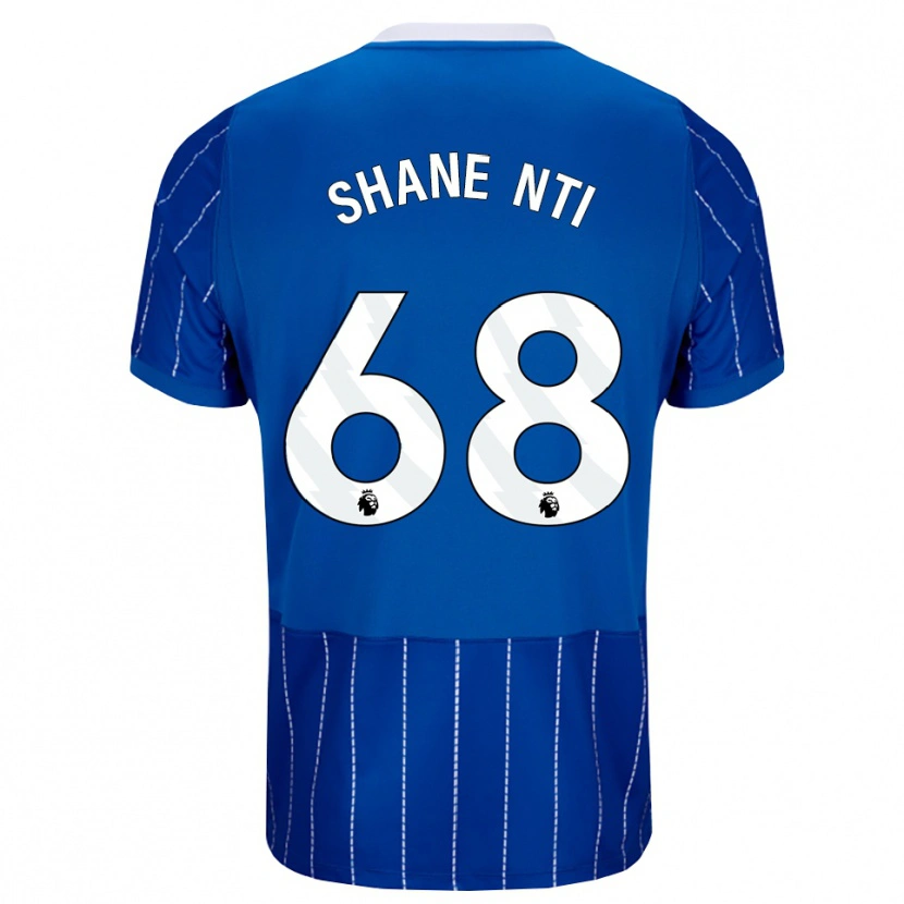 Danxen Pánské Shane Nti #68 Středně Modrá Bílá Domů Hráčské Dresy 2026/27 Dres