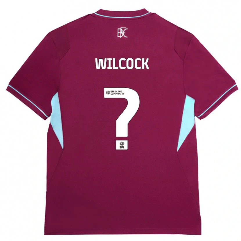 Danxen Pánské Joseph Wilcock #0 Vínově Červená Zelená Domů Hráčské Dresy 2026/27 Dres