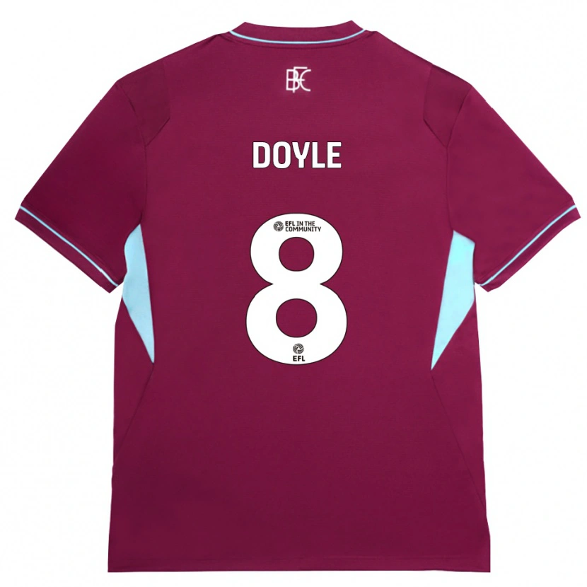 Danxen Pánské Emma Doyle #8 Vínově Červená Zelená Domů Hráčské Dresy 2026/27 Dres