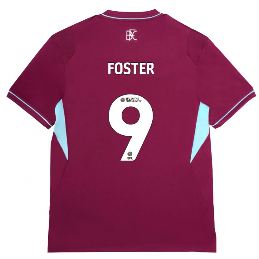 Danxen Pánské Lyle Foster #9 Vínově Červená Zelená Domů Hráčské Dresy 2026/27 Dres