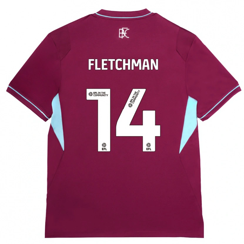 Danxen Pánské Diandro Fletchman #14 Vínově Červená Zelená Domů Hráčské Dresy 2026/27 Dres