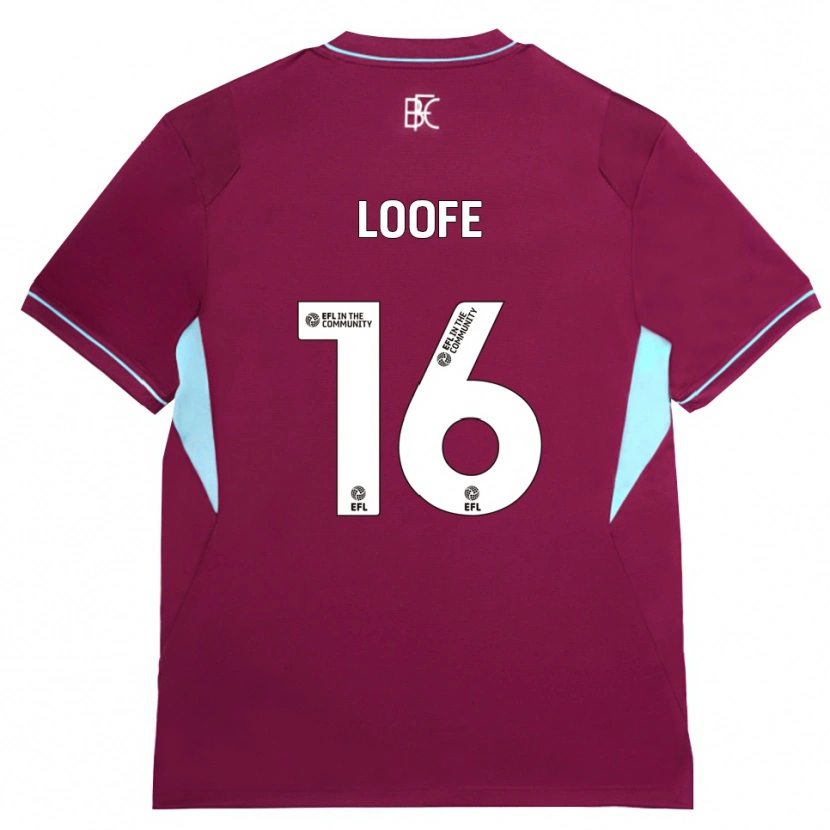 Danxen Pánské Joseph Loofe #16 Vínově Červená Zelená Domů Hráčské Dresy 2026/27 Dres