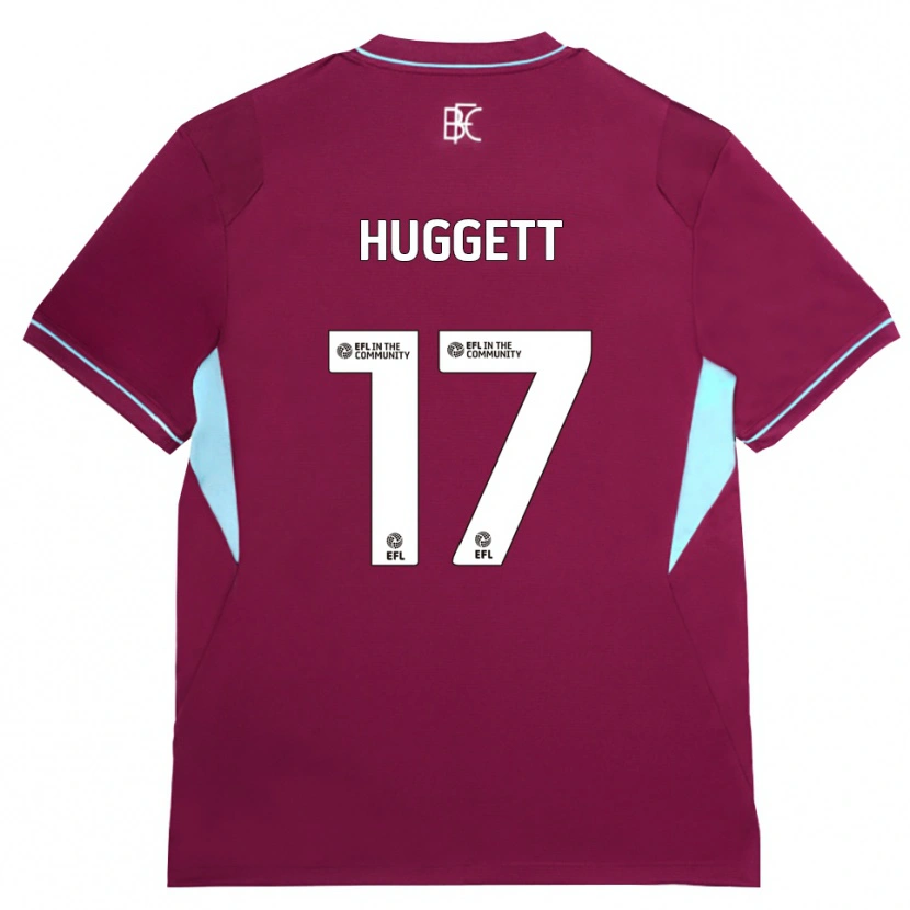 Danxen Pánské Aiden Huggett #17 Vínově Červená Zelená Domů Hráčské Dresy 2026/27 Dres