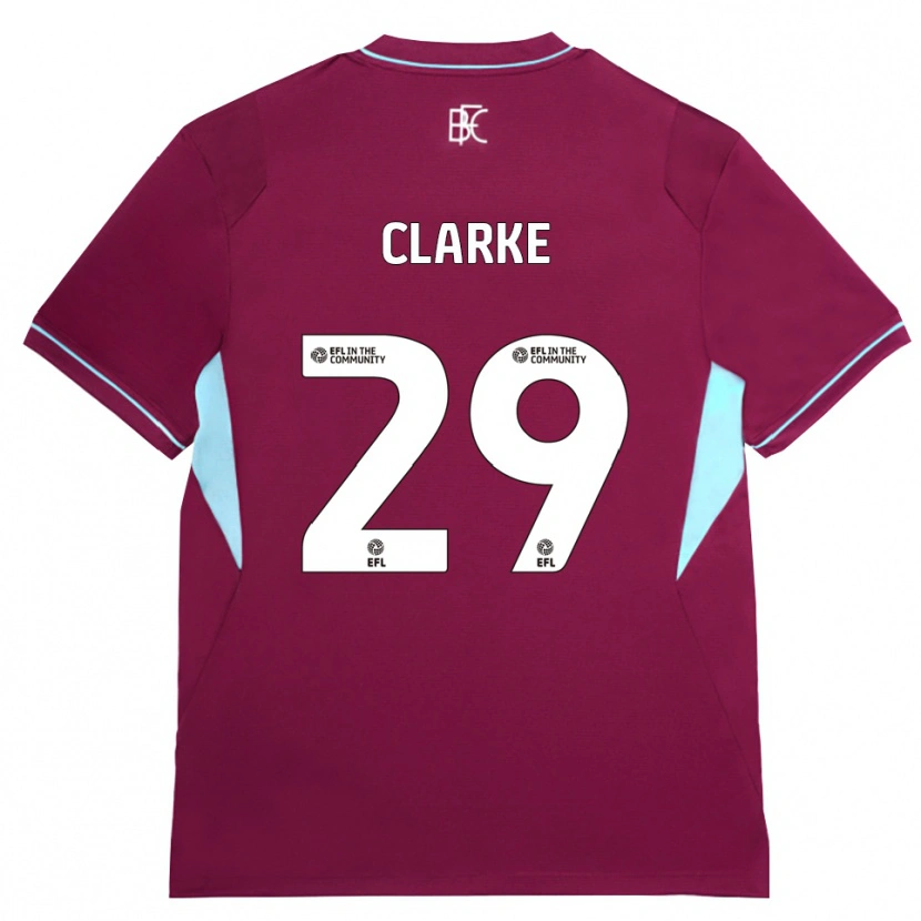 Danxen Pánské Abby Clarke #29 Vínově Červená Zelená Domů Hráčské Dresy 2026/27 Dres