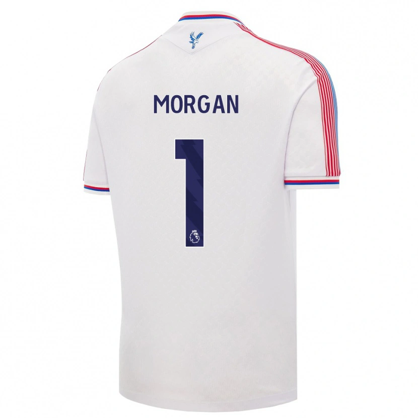 Danxen Pánské Chloe Morgan #1 Bílá Červená Modrá Domů Hráčské Dresy 2026/27 Dres