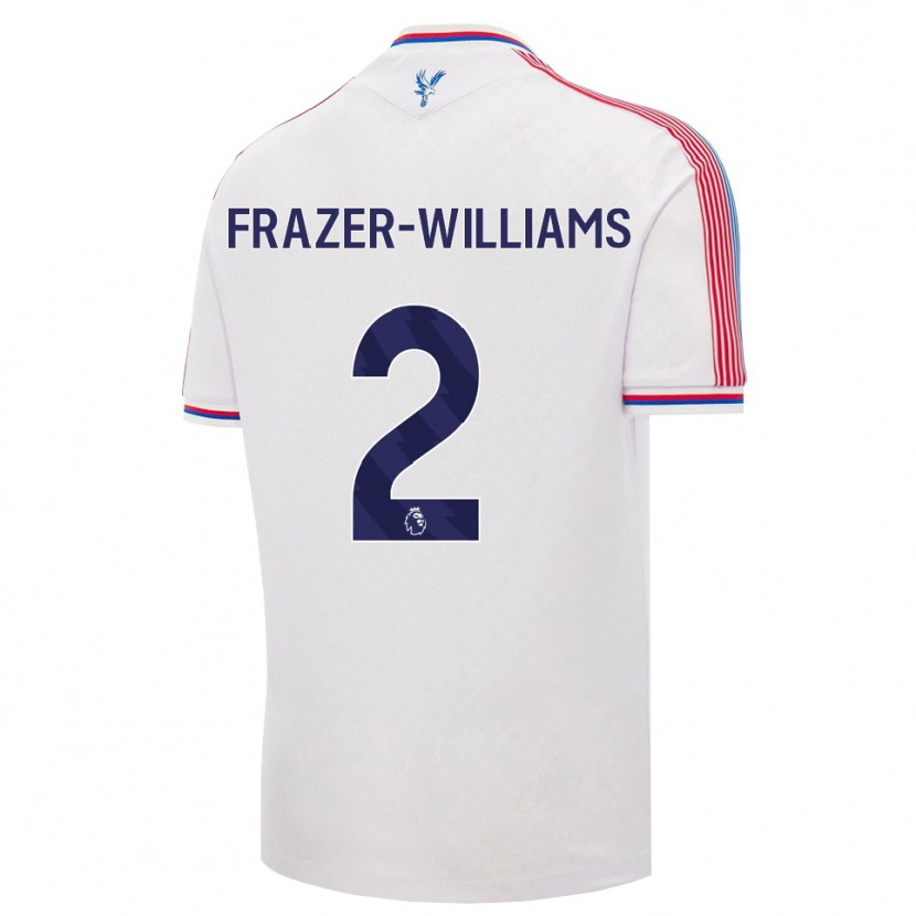 Danxen Pánské Khyan Frazer-Williams #2 Bílá Červená Modrá Domů Hráčské Dresy 2026/27 Dres