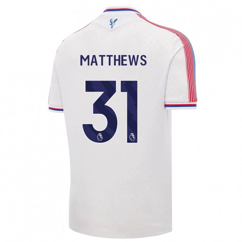 Danxen Pánské Remi Matthews #31 Bílá Červená Modrá Domů Hráčské Dresy 2026/27 Dres