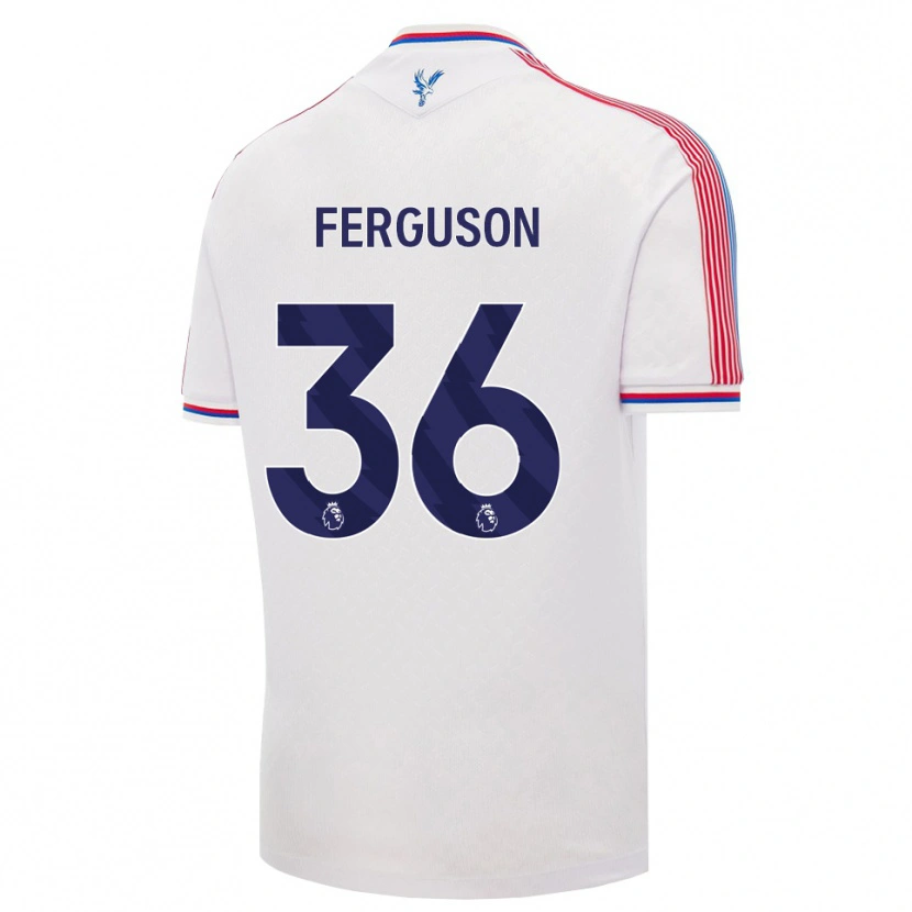 Danxen Pánské Nathan Ferguson #36 Bílá Červená Modrá Domů Hráčské Dresy 2026/27 Dres