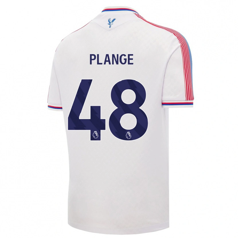 Danxen Pánské Luke Plange #48 Bílá Červená Modrá Domů Hráčské Dresy 2026/27 Dres