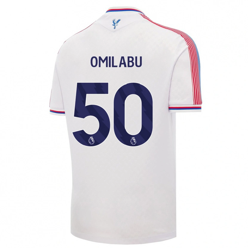 Danxen Pánské David Omilabu #50 Bílá Červená Modrá Domů Hráčské Dresy 2026/27 Dres