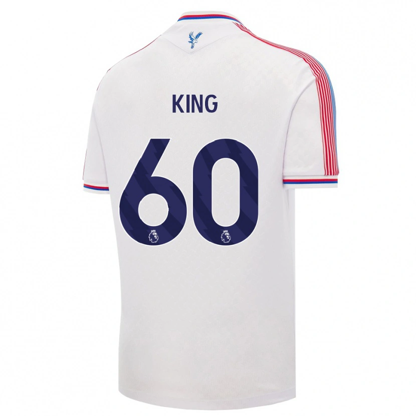 Danxen Pánské George King #60 Bílá Červená Modrá Domů Hráčské Dresy 2026/27 Dres