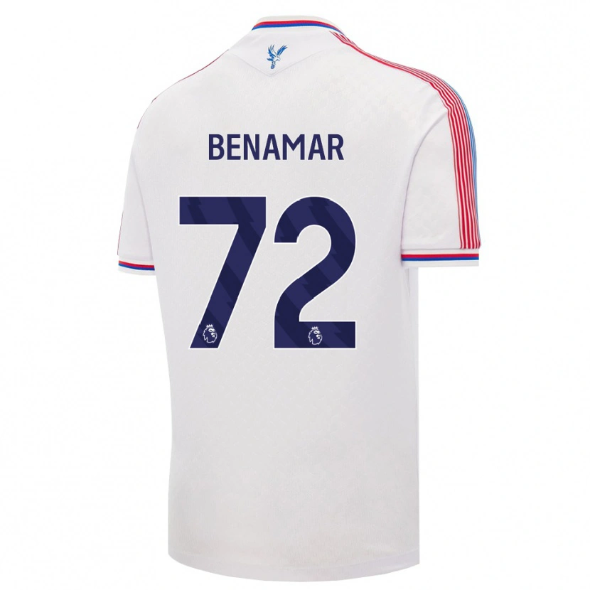 Danxen Pánské Dean Benamar #72 Bílá Červená Modrá Domů Hráčské Dresy 2026/27 Dres