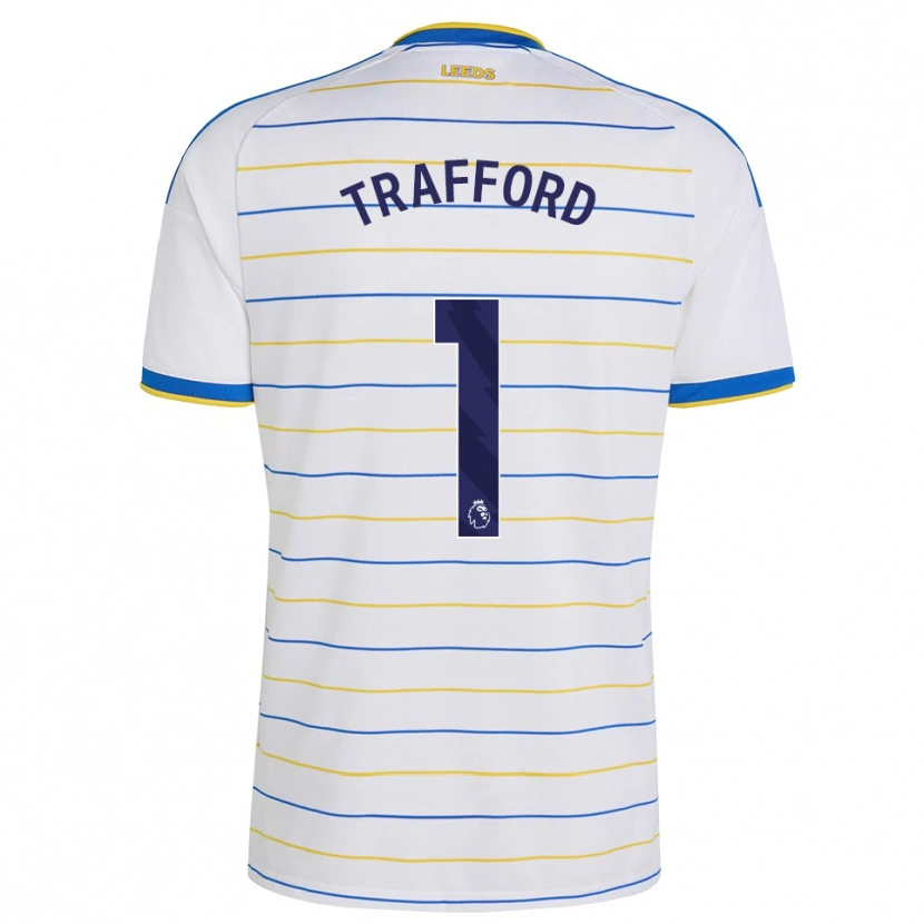 Danxen Pánské James Trafford #1 Červená Žlutá Modrá Domů Hráčské Dresy 2026/27 Dres