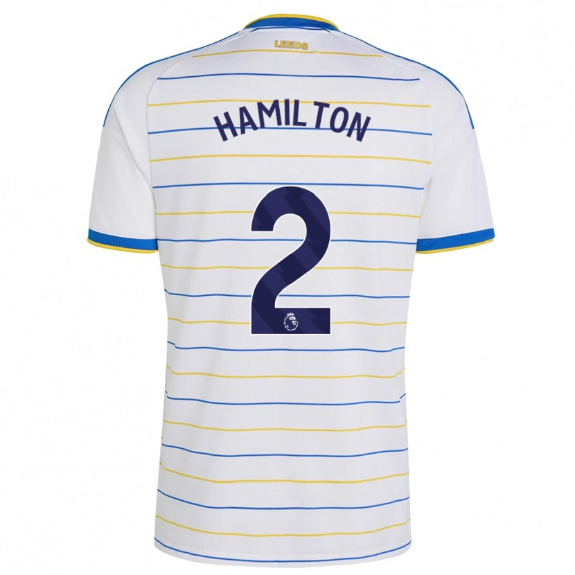 Danxen Pánské Joshua Hamilton #2 Červená Žlutá Modrá Domů Hráčské Dresy 2026/27 Dres