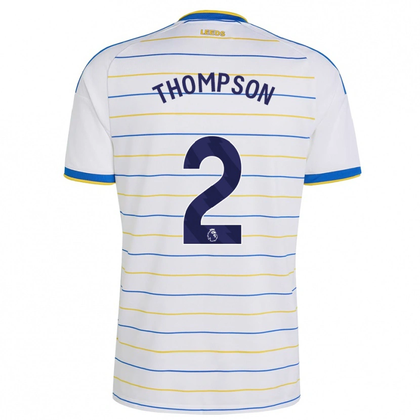 Danxen Pánské Aiden Thompson #2 Červená Žlutá Modrá Domů Hráčské Dresy 2026/27 Dres