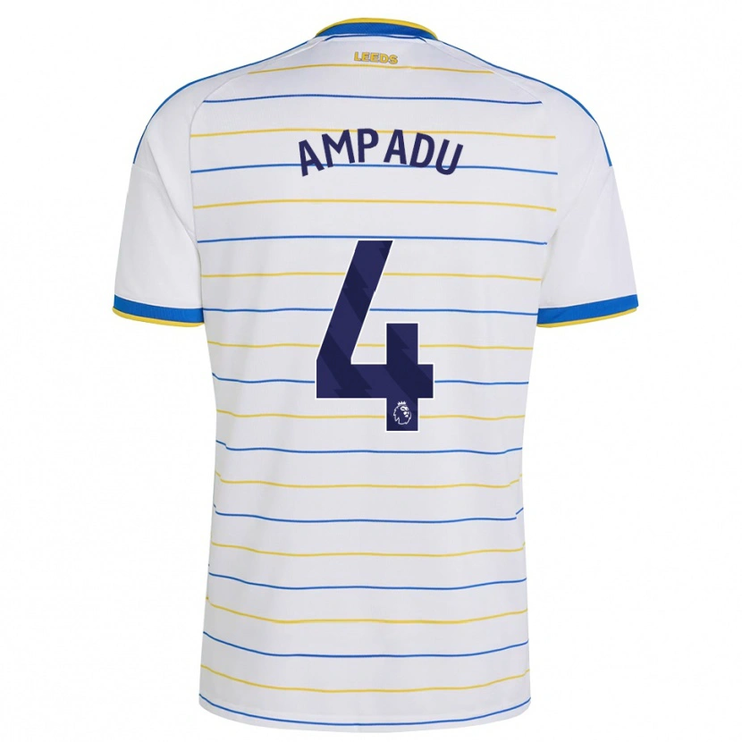 Danxen Pánské Ethan Ampadu #4 Červená Žlutá Modrá Domů Hráčské Dresy 2026/27 Dres