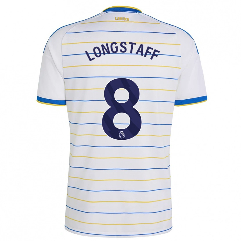 Danxen Pánské Sean Longstaff #8 Červená Žlutá Modrá Domů Hráčské Dresy 2026/27 Dres