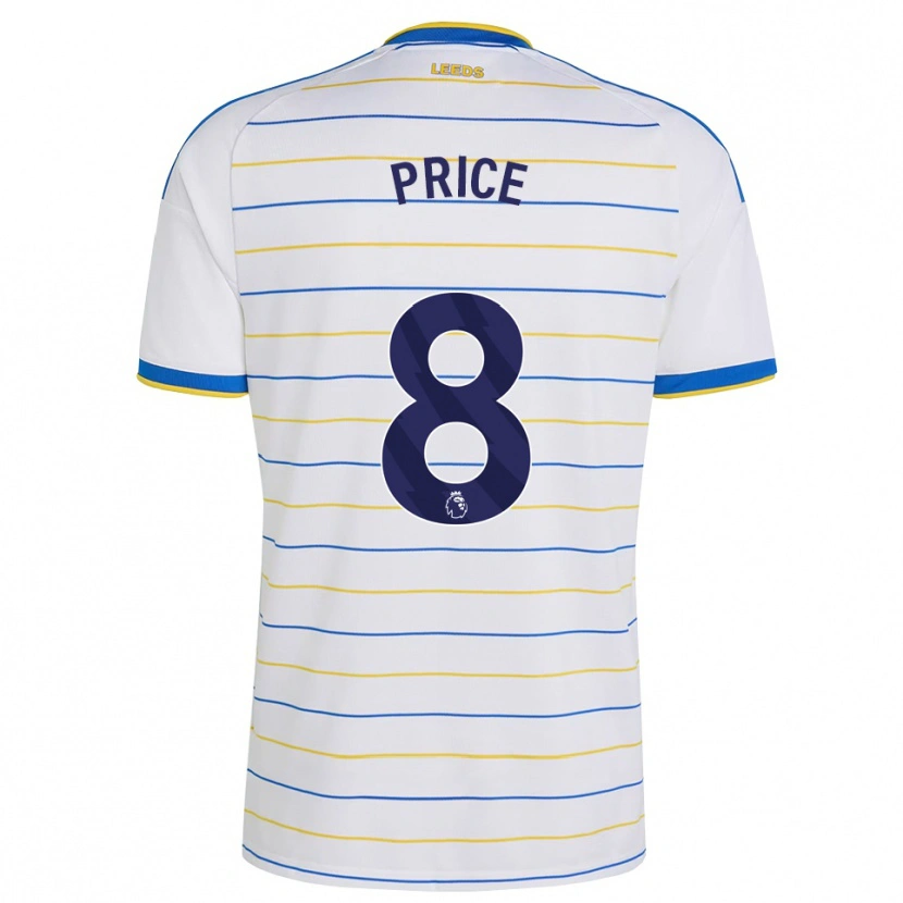 Danxen Pánské Leoni Price #8 Červená Žlutá Modrá Domů Hráčské Dresy 2026/27 Dres