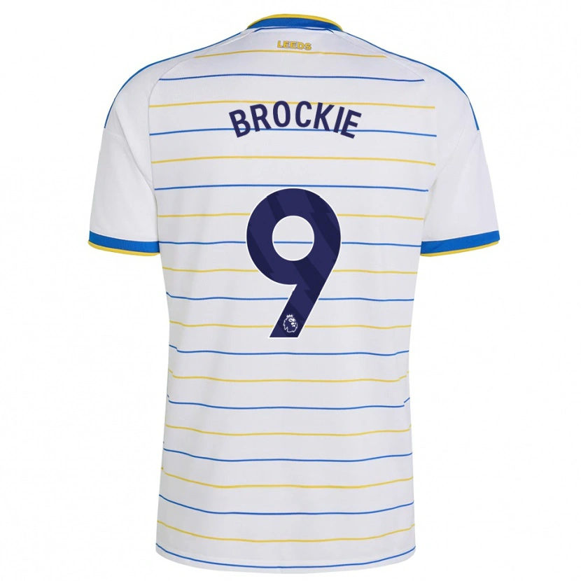 Danxen Pánské Devon Brockie #9 Červená Žlutá Modrá Domů Hráčské Dresy 2026/27 Dres