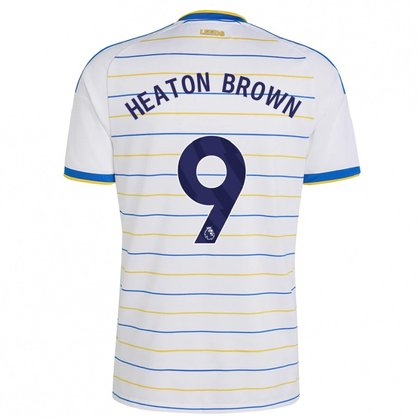 Danxen Pánské Heaton Brown #9 Červená Žlutá Modrá Domů Hráčské Dresy 2026/27 Dres