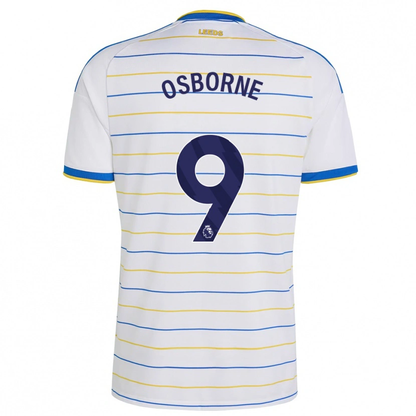 Danxen Pánské Jemimah Osborne #9 Červená Žlutá Modrá Domů Hráčské Dresy 2026/27 Dres