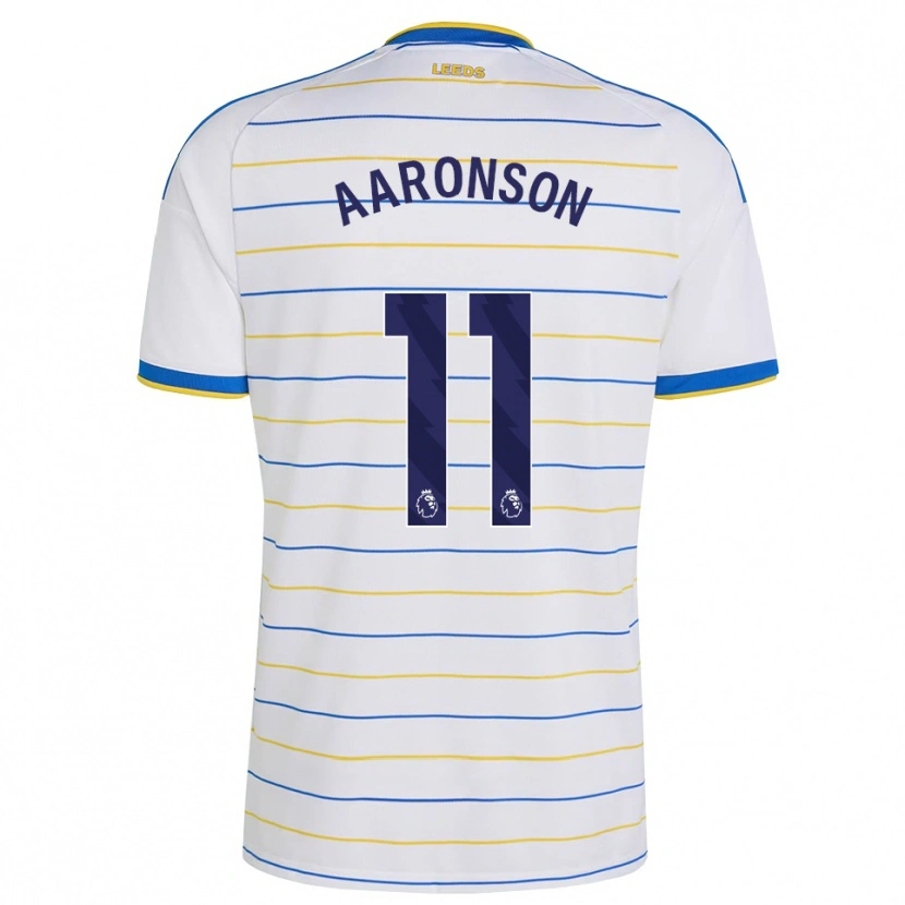 Danxen Pánské Brenden Aaronson #11 Červená Žlutá Modrá Domů Hráčské Dresy 2026/27 Dres