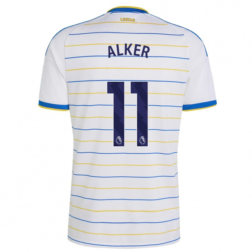 Danxen Pánské Samuel Alker #11 Červená Žlutá Modrá Domů Hráčské Dresy 2026/27 Dres