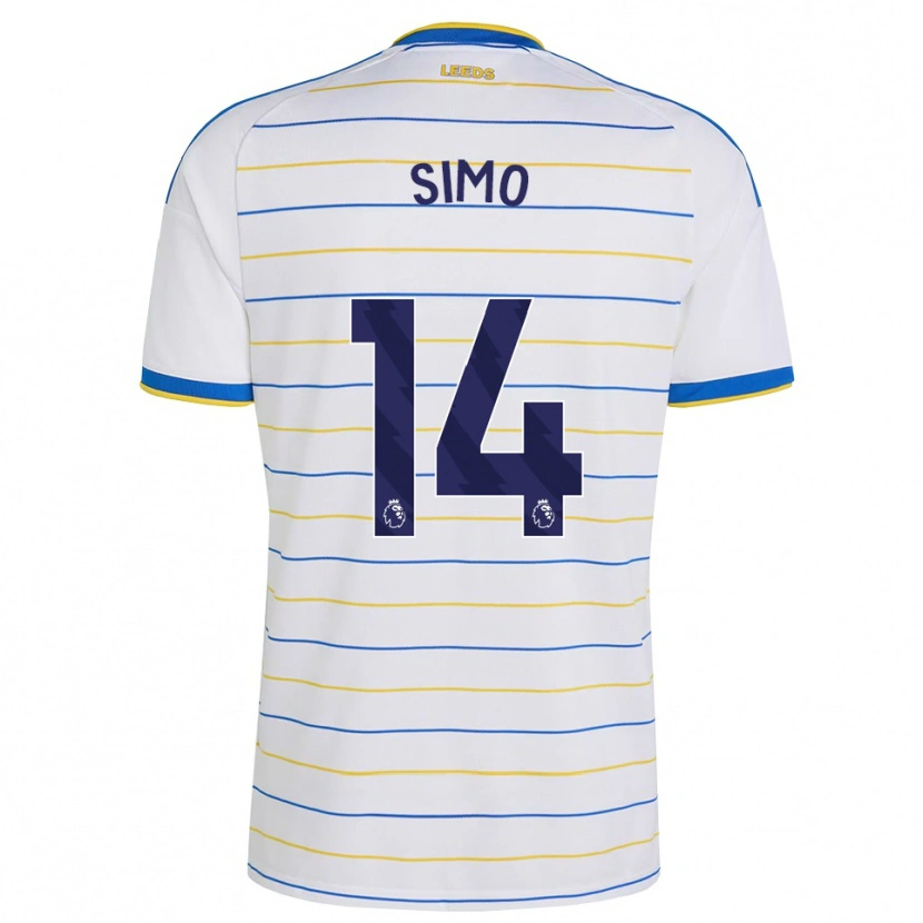 Danxen Pánské Elton Simo #14 Červená Žlutá Modrá Domů Hráčské Dresy 2026/27 Dres