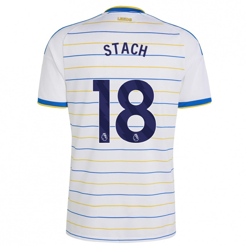 Danxen Pánské Anton Stach #18 Červená Žlutá Modrá Domů Hráčské Dresy 2026/27 Dres