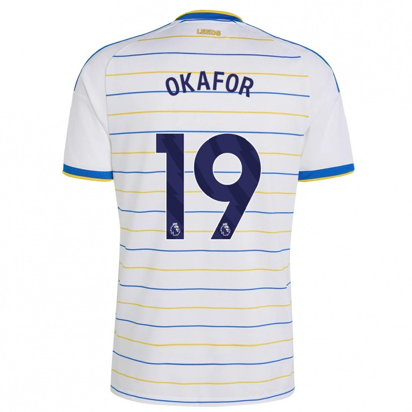 Danxen Pánské Noah Okafor #19 Červená Žlutá Modrá Domů Hráčské Dresy 2026/27 Dres