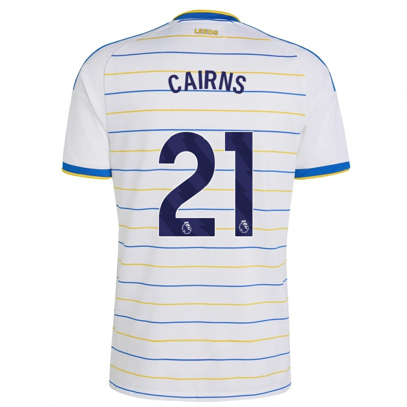 Danxen Pánské Alex Cairns #21 Červená Žlutá Modrá Domů Hráčské Dresy 2026/27 Dres