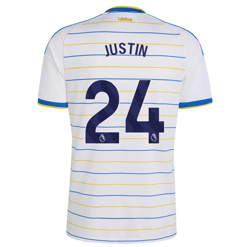 Danxen Pánské James Justin #24 Červená Žlutá Modrá Domů Hráčské Dresy 2026/27 Dres