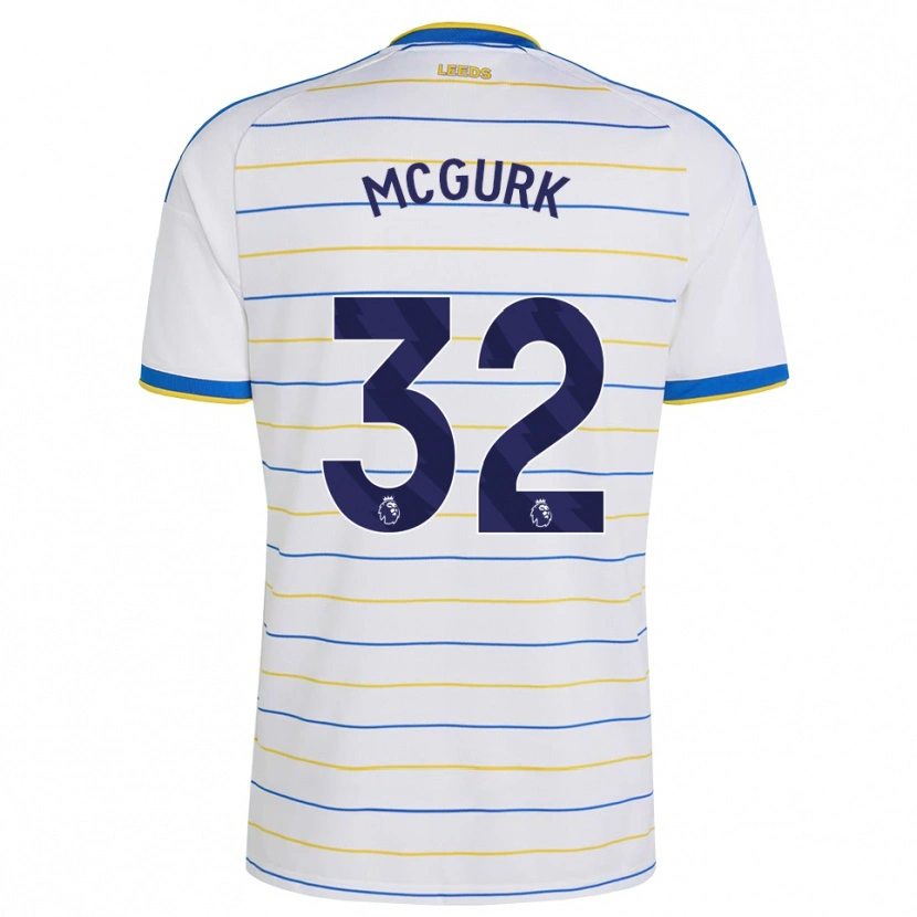 Danxen Pánské Sean Mcgurk #32 Červená Žlutá Modrá Domů Hráčské Dresy 2026/27 Dres